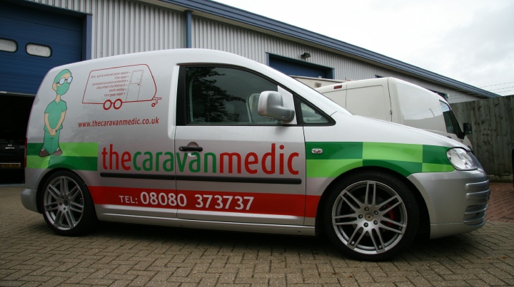 The Caravan Medic van